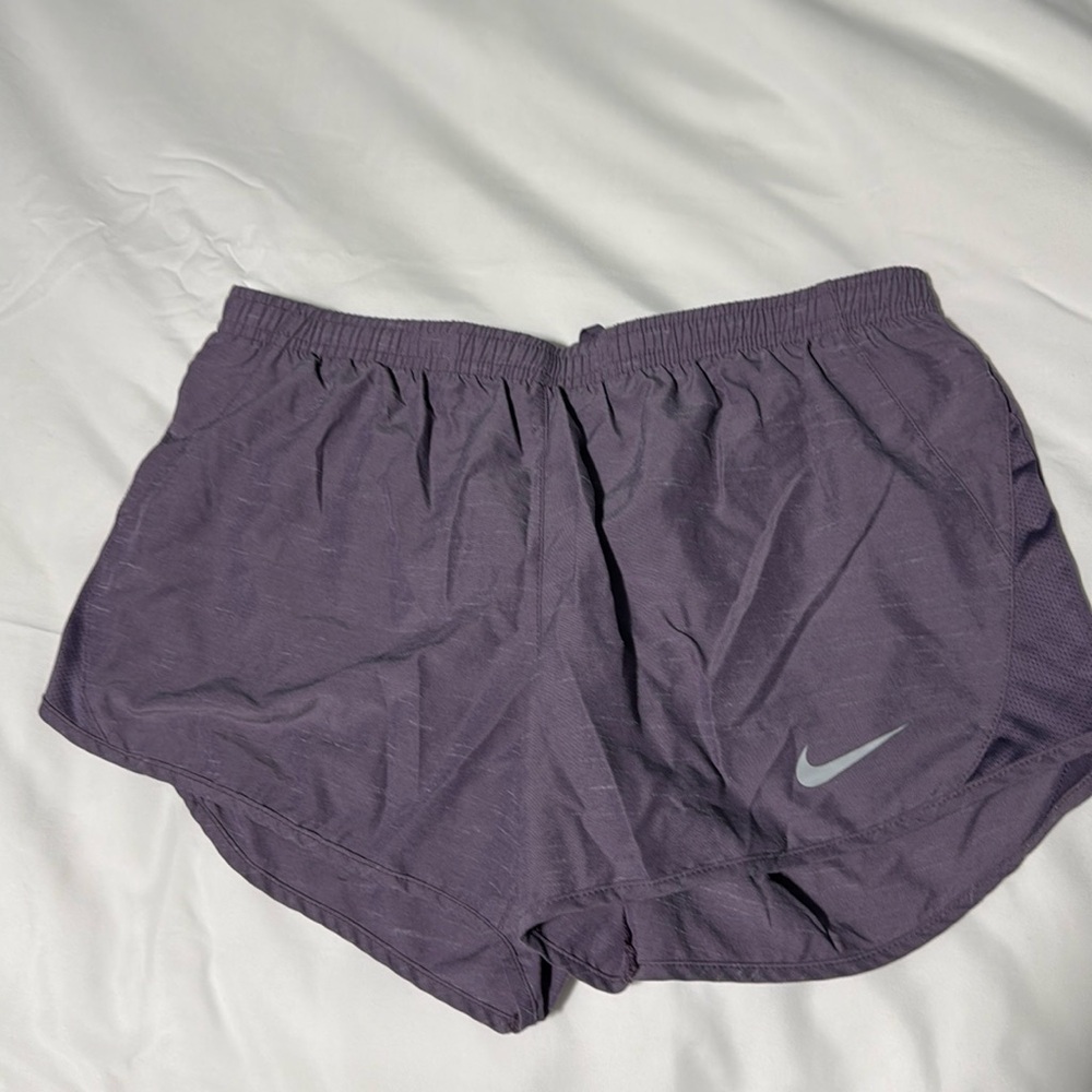 Women’s purple Nike DRI-FIT shorts. Barely worn.